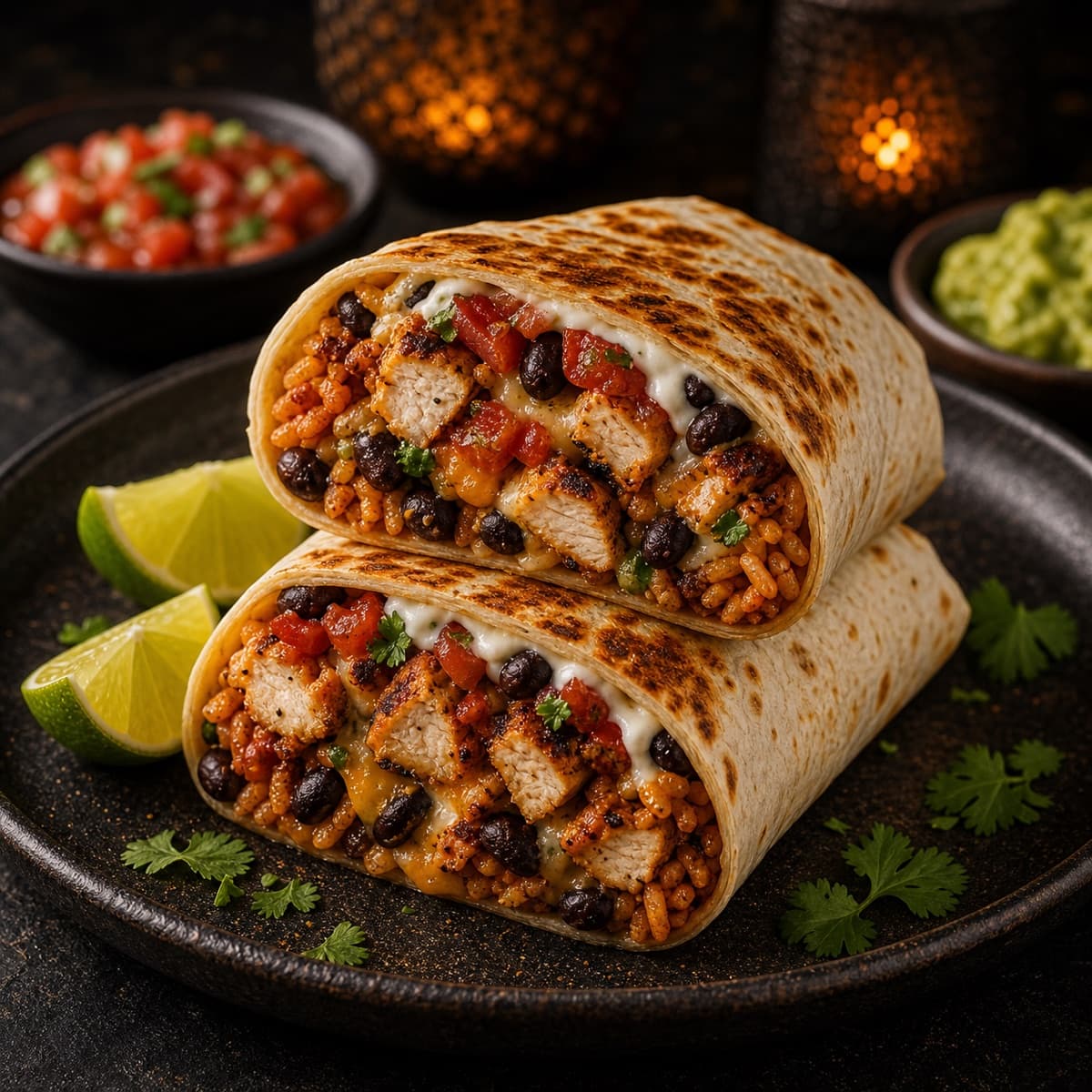 Classic Chicken Burrito