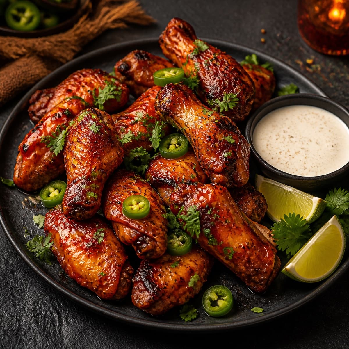 Fiery Diablo Wings