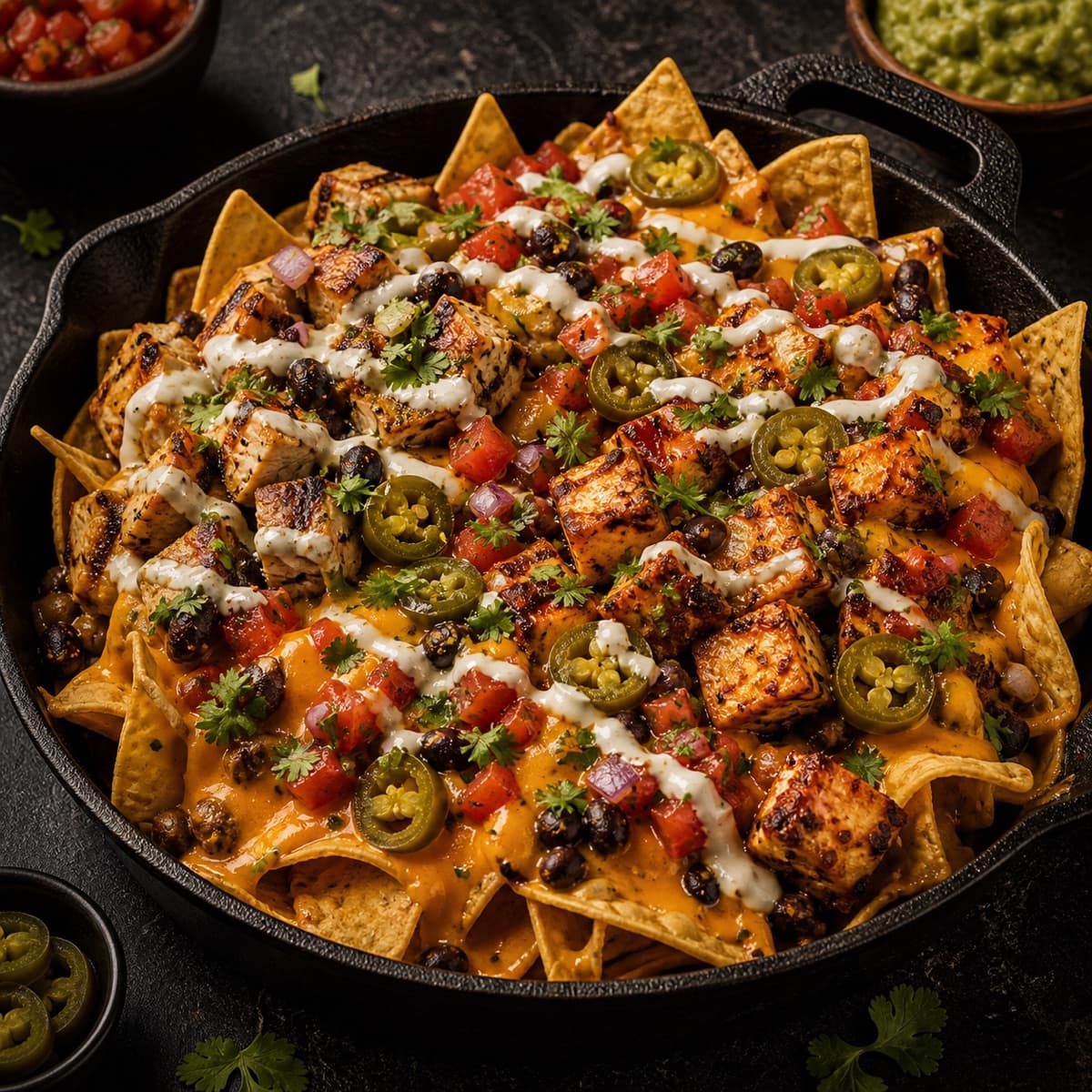 Loaded Cast Nachos