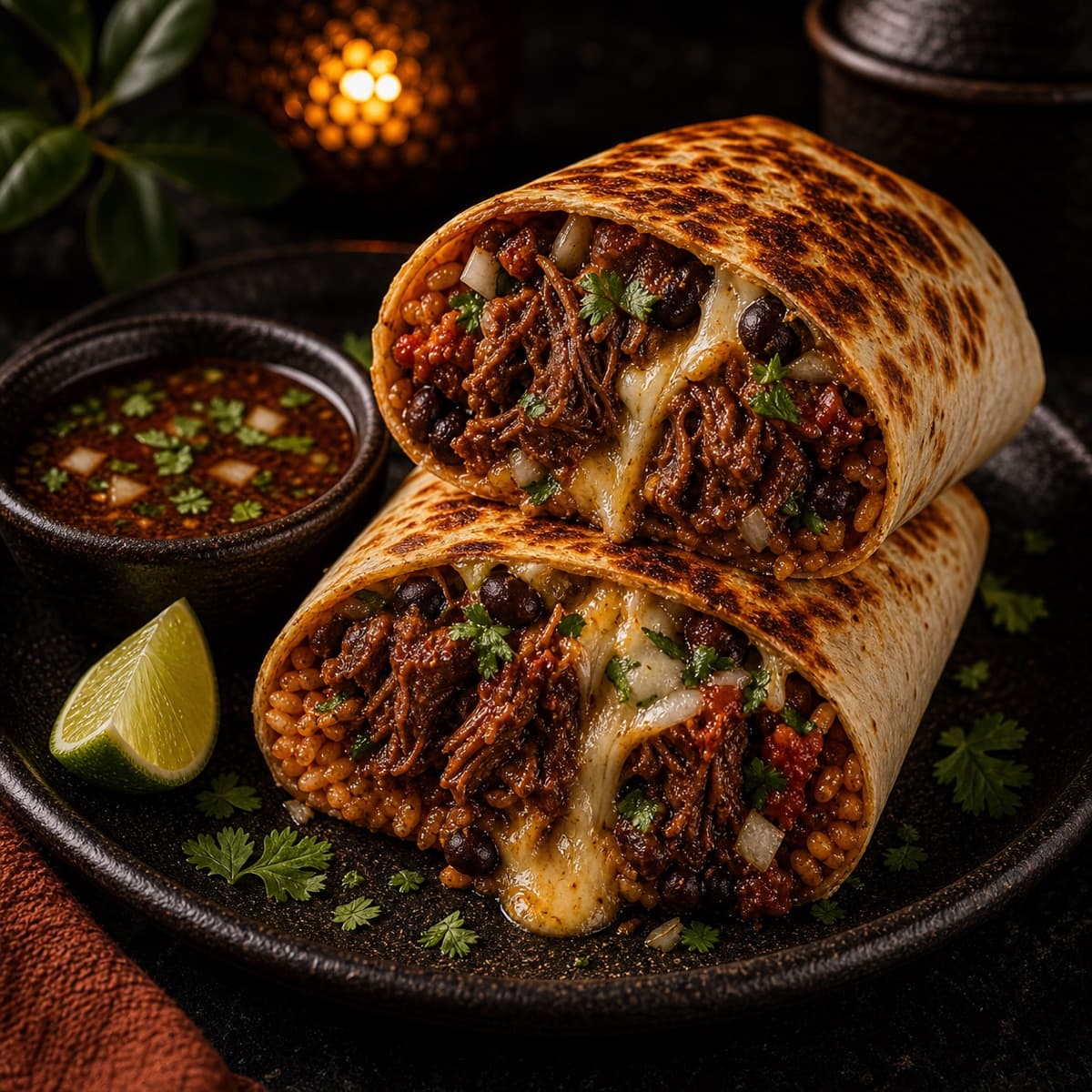 OG Goat Birria Burrito