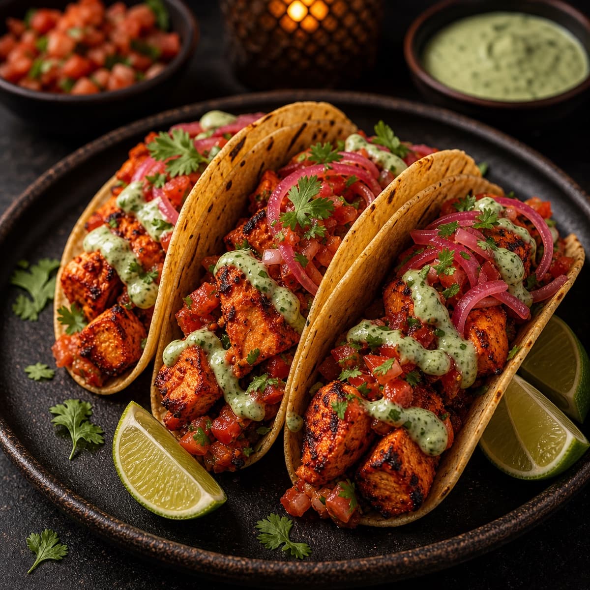 Tandoori Chicken Taco